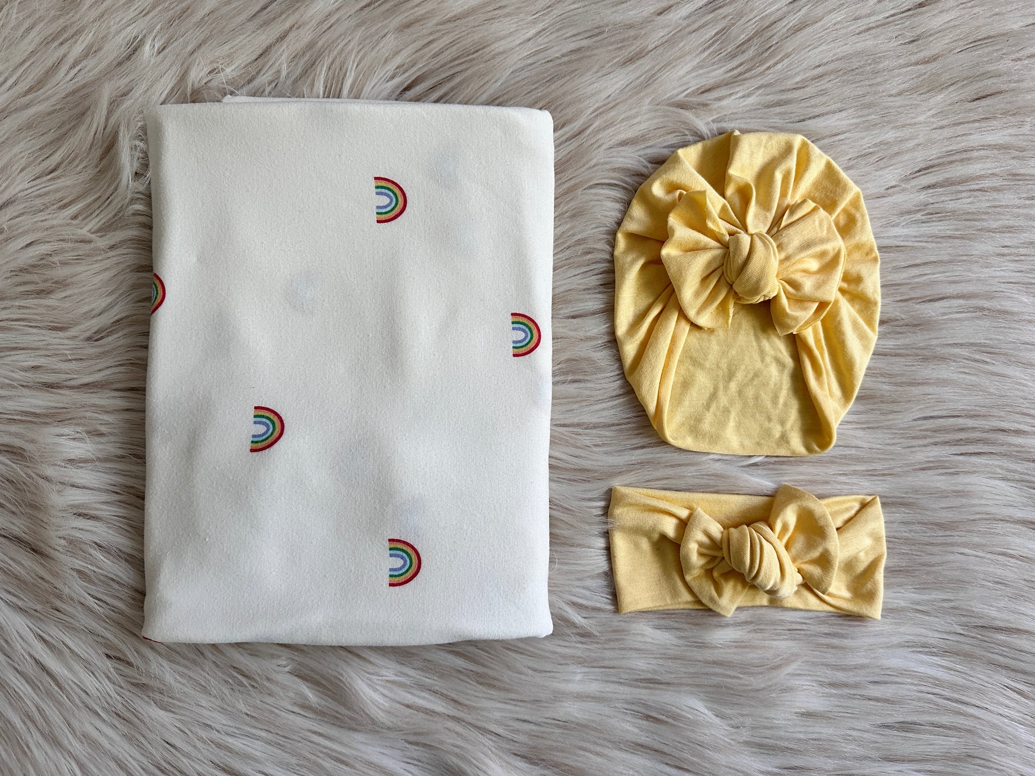 Taylor Swaddle + Turban Set