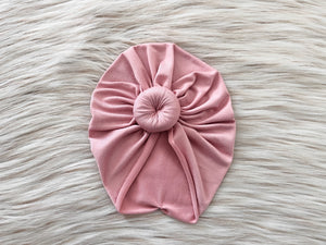 London Blush Bun Turban