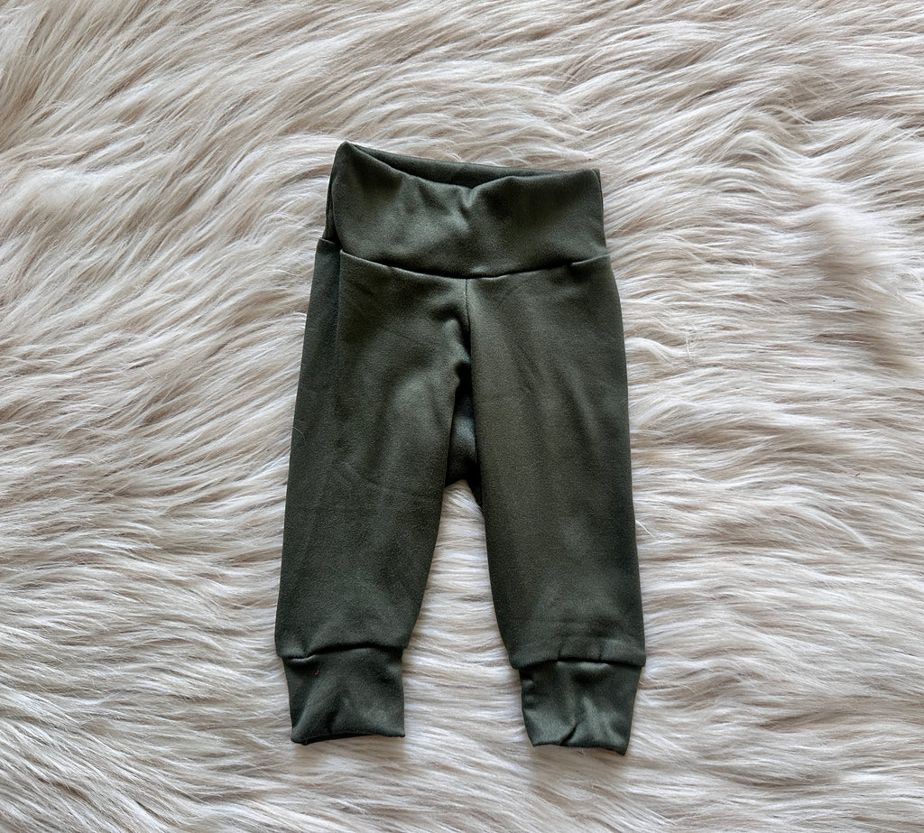 Harry Olive Green Leggings