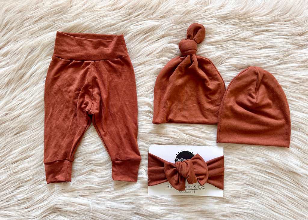 Crew Cinnamon Leggings Set