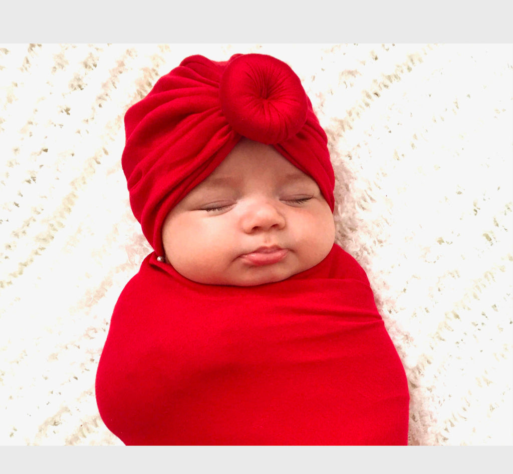 Sloan Swaddle + Turban Set