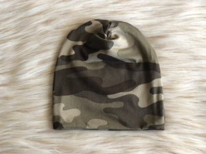 Aidan  Camo Slouchy Beanie