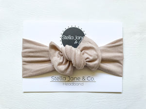 Jett Sand Beige Headband