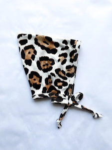 Ivy  Leopard Bonnet