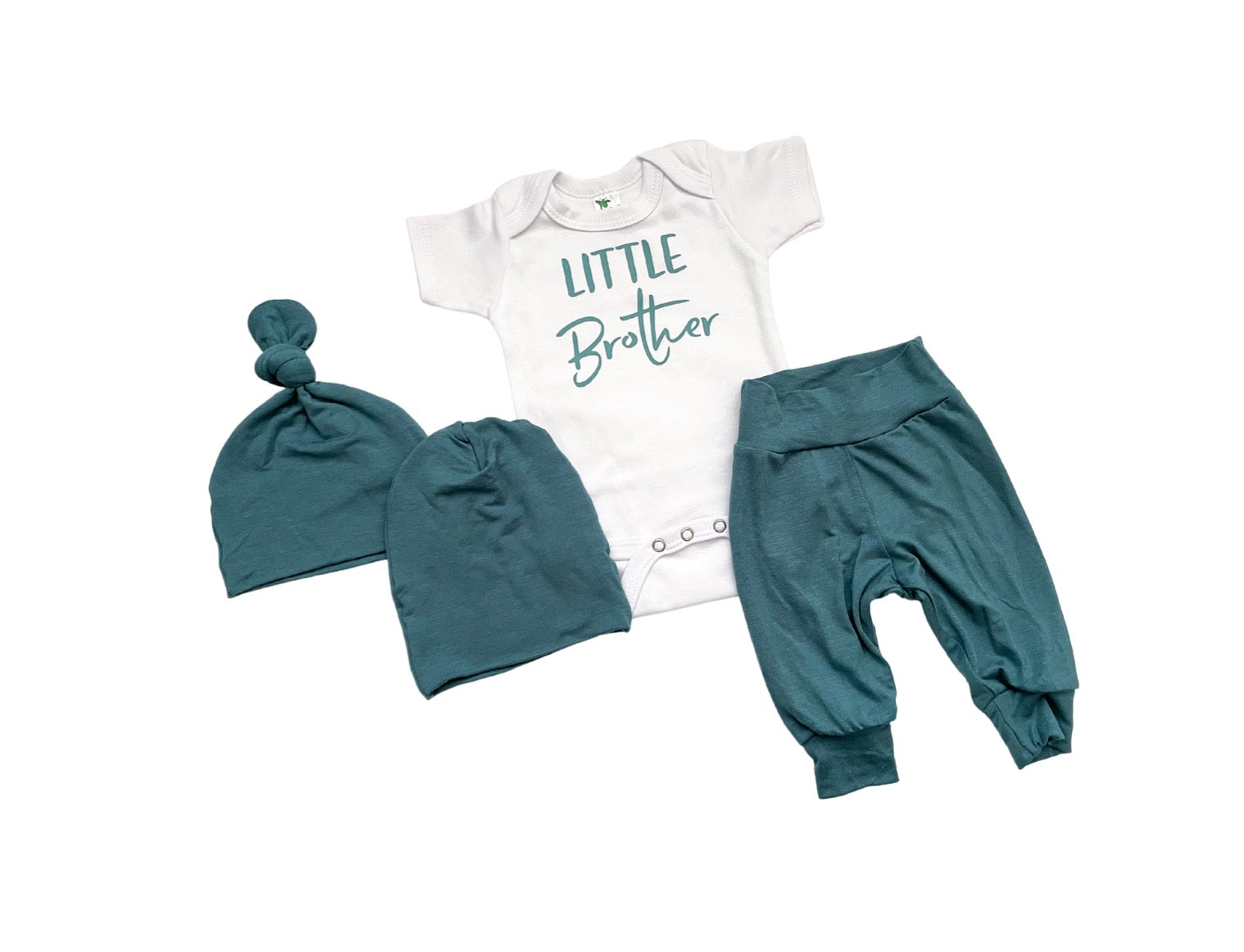 Luke Blue Leggings +Little Brother Shirt Set