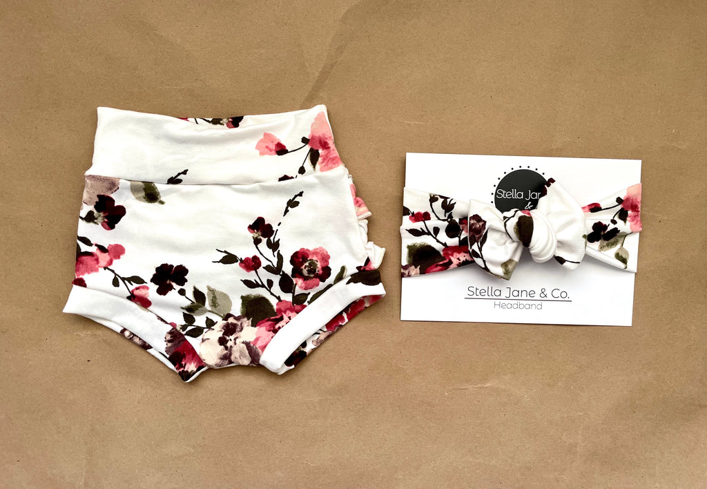 Morgan Floral Shorties Set