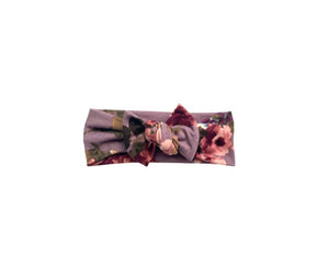 Stella Purple Floral Headband