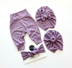 Eden Legging + Turban + Headband Set