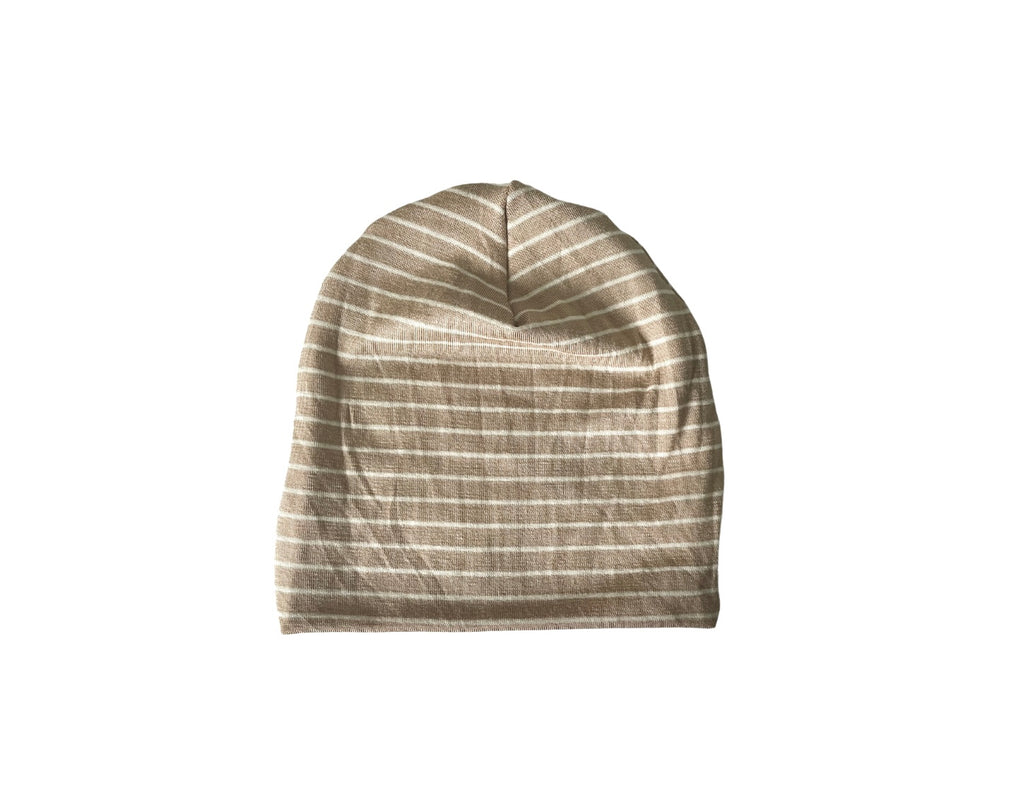 Palmer Sand Stripe Slouchy Beanie