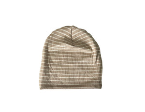 Palmer Sand Stripe Slouchy Beanie