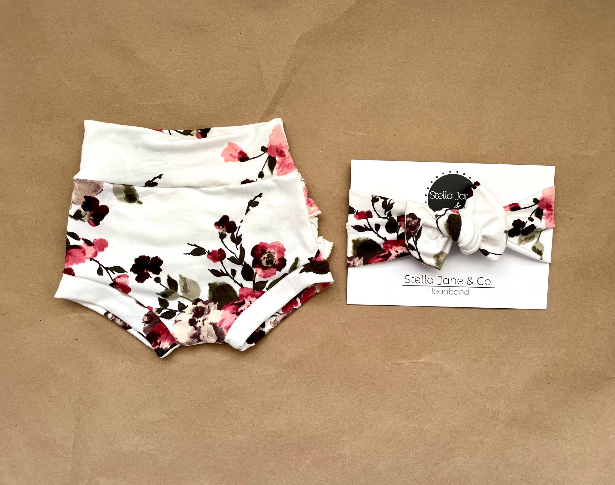 Morgan Floral Shorties Set