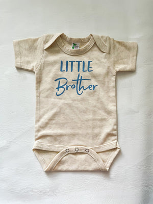 Denim Blue Print Little Brother shirt