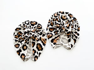 Ivy Leopard Print Turban