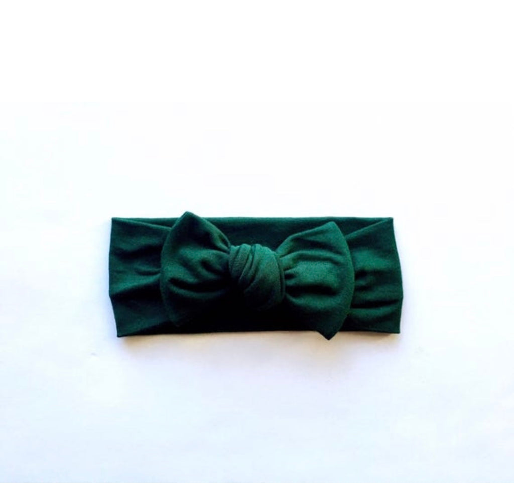 Jaxon Deep Hunter Green Headband