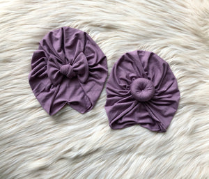 Eden Dusty Lavender Turban