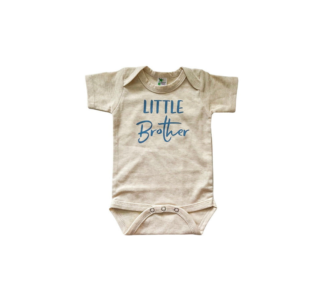 Denim Blue Print Little Brother shirt