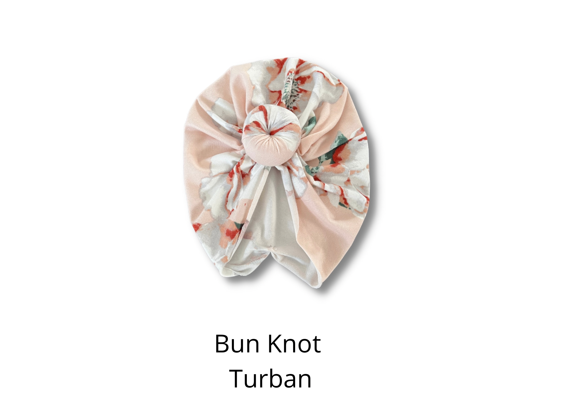 Winnie Light Blush Floral legging  + Turban + Headband Set