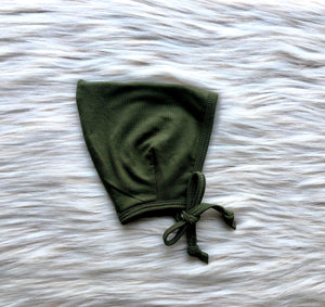 Jayden Olive Green Bonnet