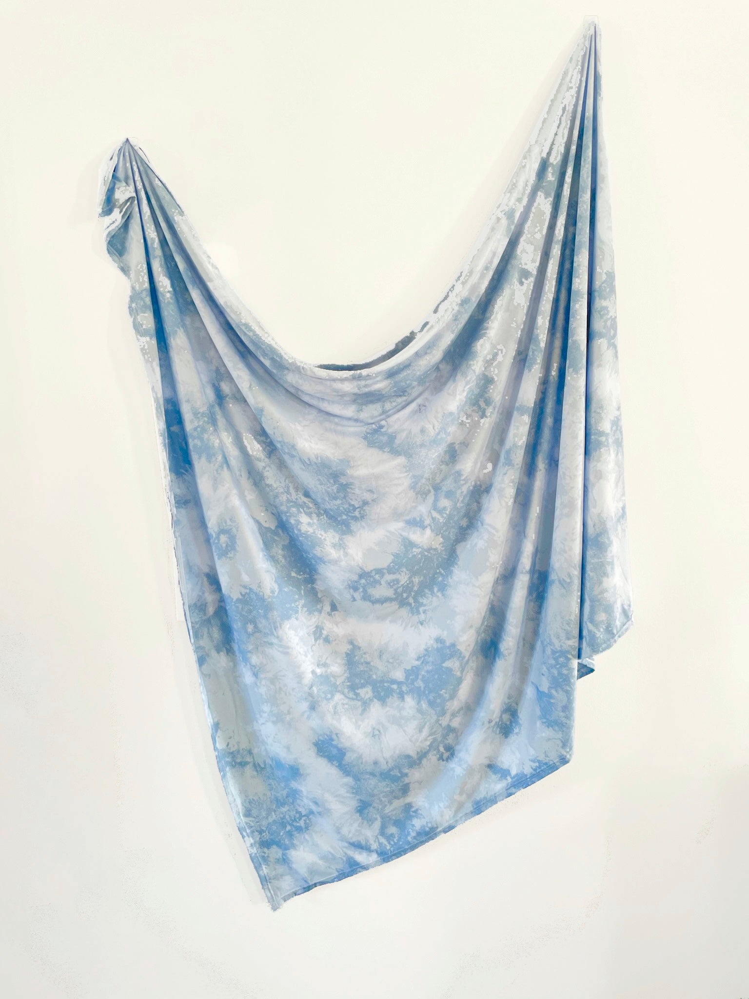 Sky Blue Tie Dye Swaddle