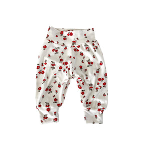 Molly Red Ditsy Floral Leggings