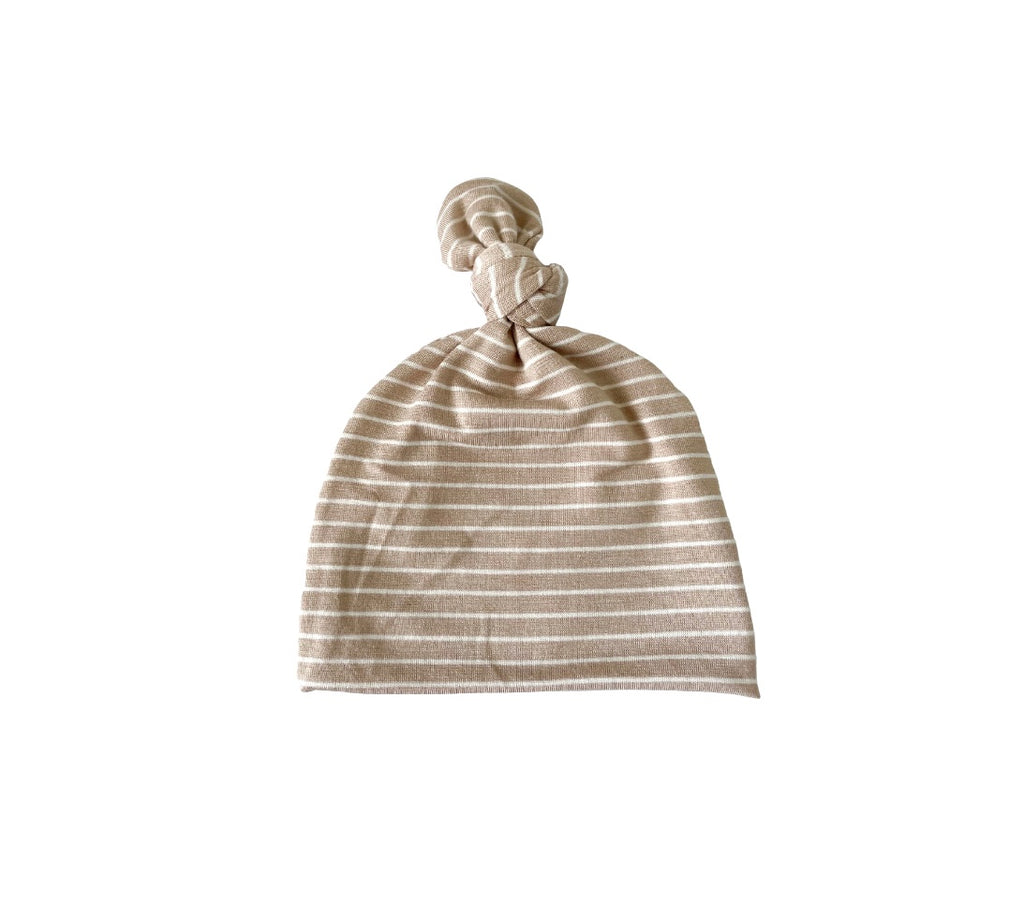 Palmer Sand Stripe Top Knot Hat