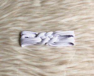 White Sailor Knot Headband