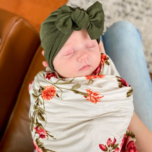 Jayden Olive Green  Turban