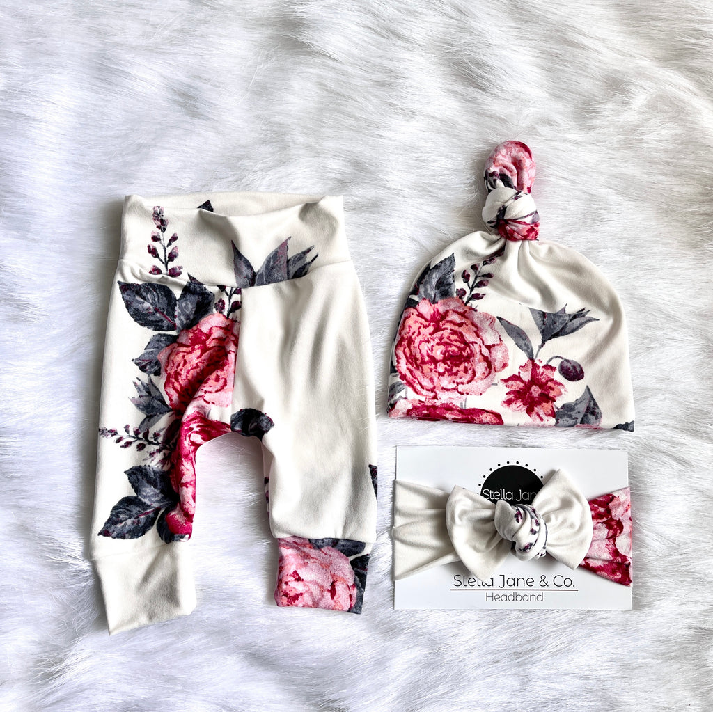 Clara Floral Leggings Set