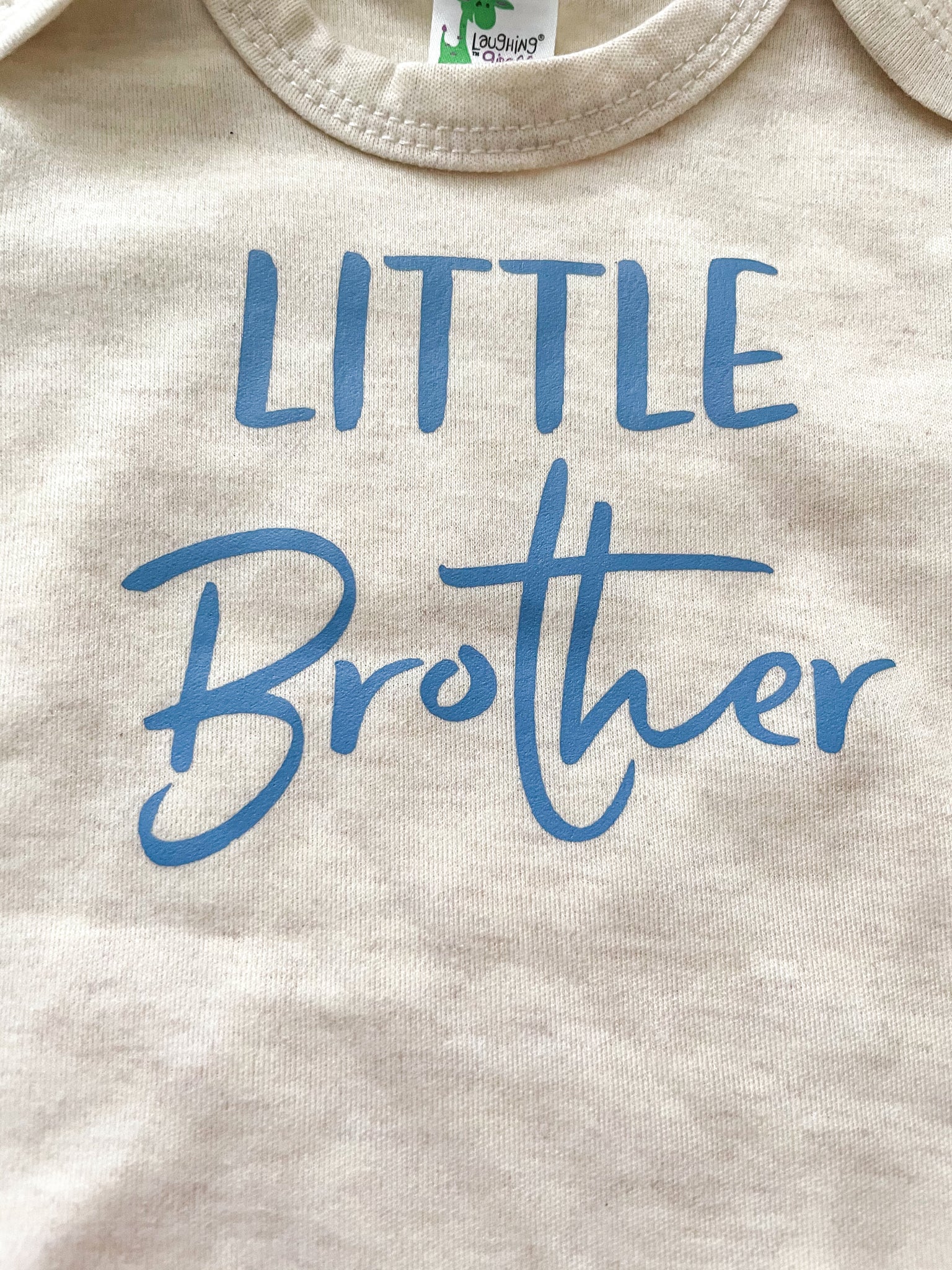 Denim Blue Print Little Brother shirt