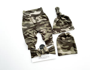 Aiden Camo Leggings Set