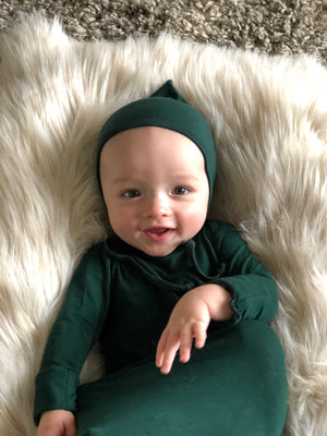 Jaxon Dark Hunter Green Bonnet