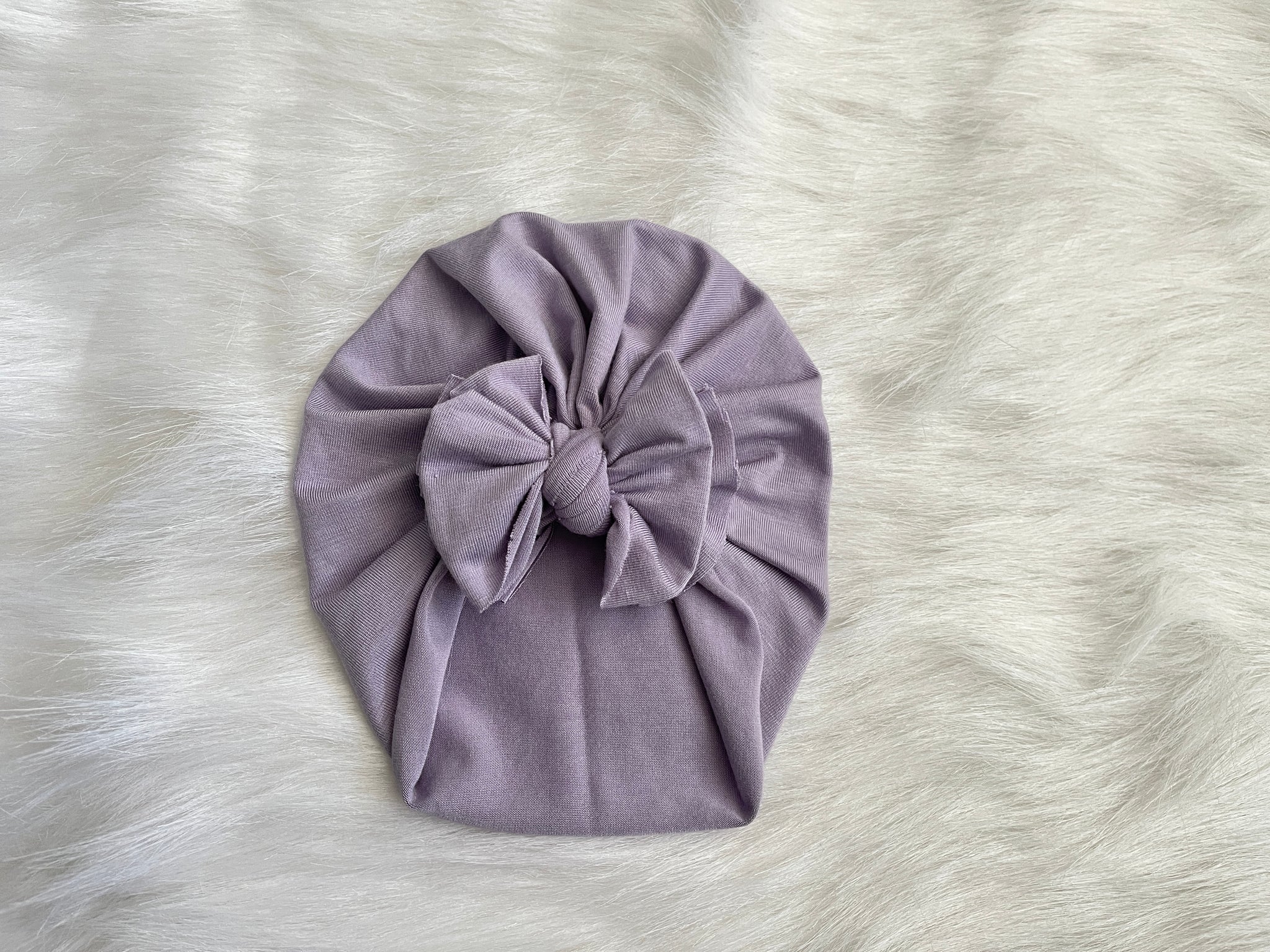 Clara Floral  Swaddle + Dusty Lilac Turban Set