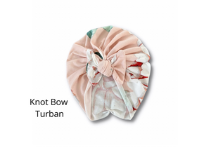 Winnie Light Blush Floral  Turban