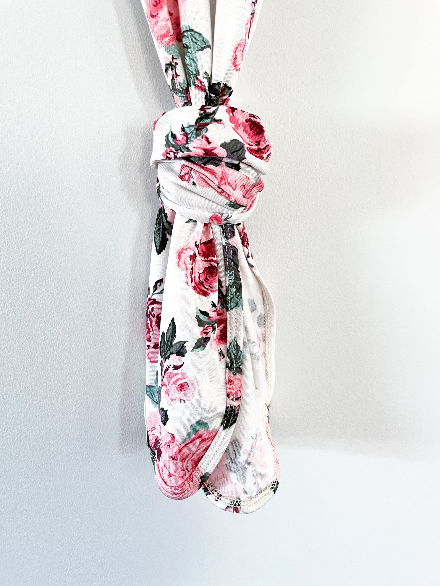 Anna Floral and Knotted Gown