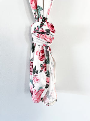 Anna Floral and Knotted Gown