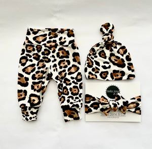 Ivy Leopard Leggings Set