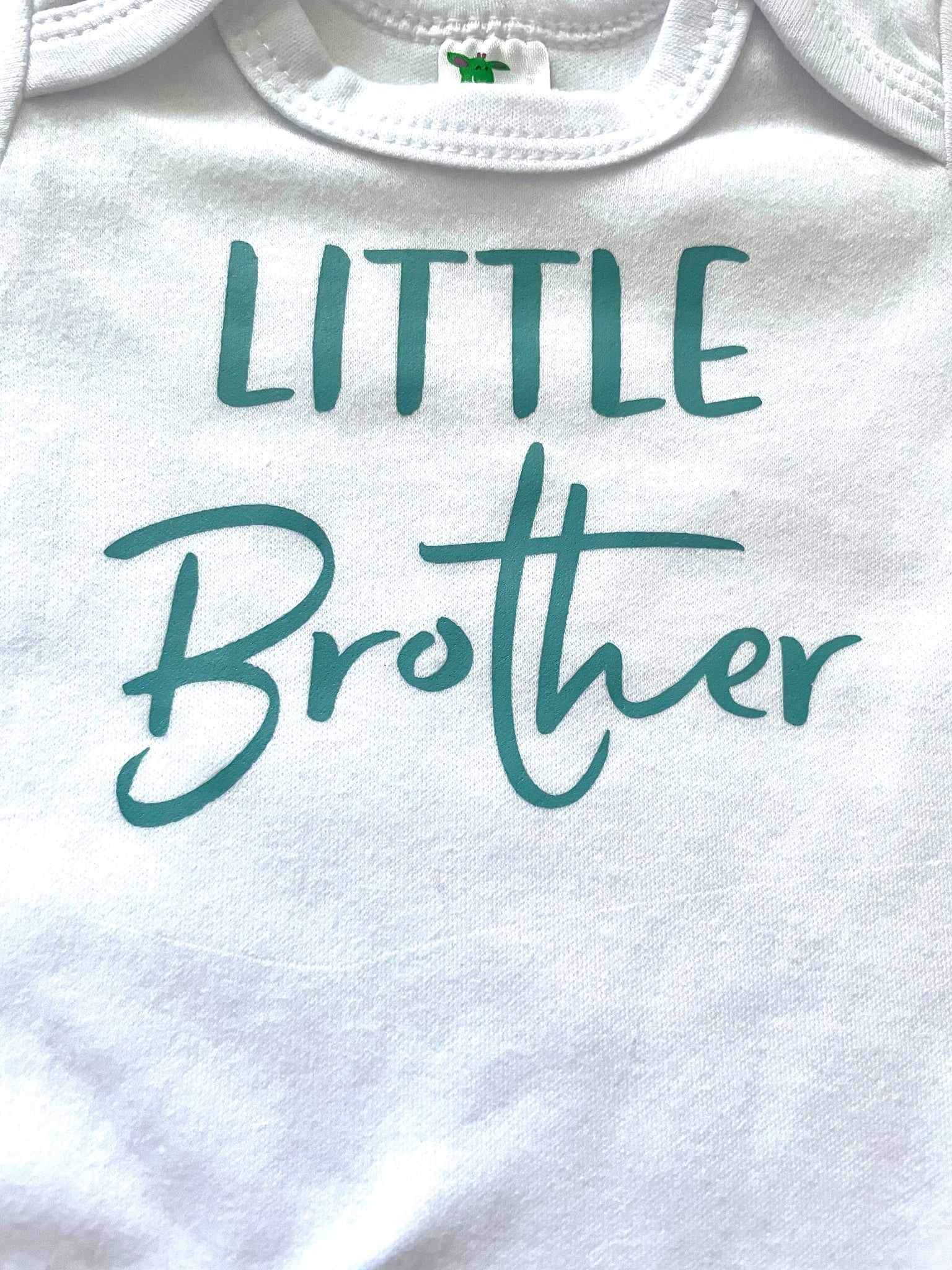 Light Sea Blue Print Little Brother shirt