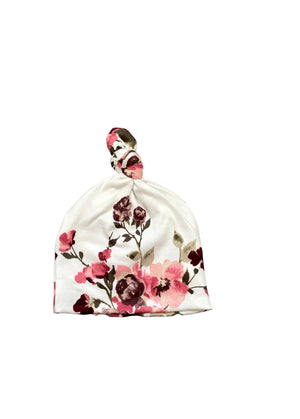 Morgan Floral Top Knot Hat