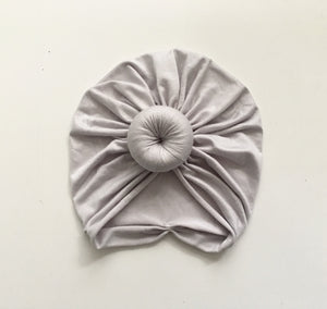 Silver Gray Turban