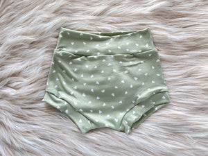 Hayden Sage Green  Shorties