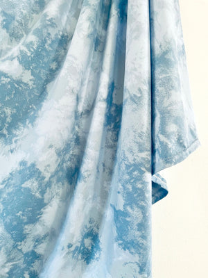 Sky Blue Tie Dye Swaddle