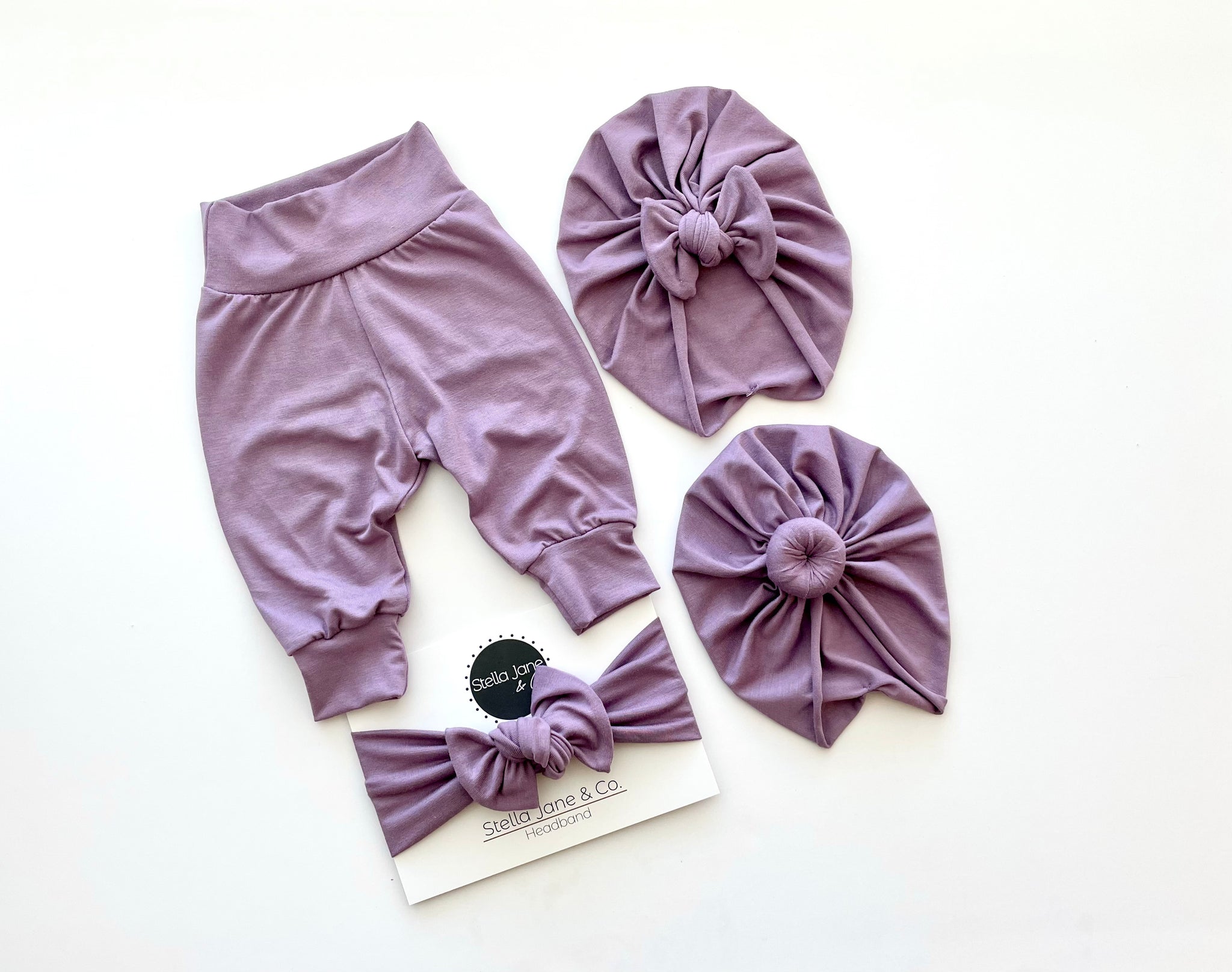 Eden Legging + Turban + Headband Set