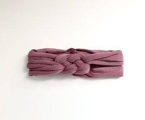 Vivian Mauve Sailor Knot Headband