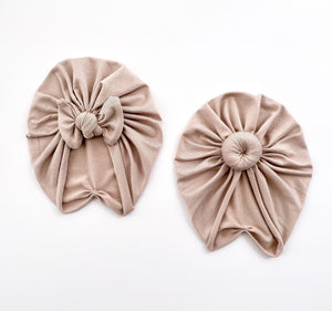 Jett Sand Beige Turban